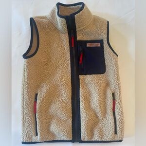 Vineyard Vines Boys High-Pile Super Shep Vest